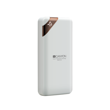 პორტატული დამტენი CANYON  Power bank 20000mAh CNE-CPBP20W