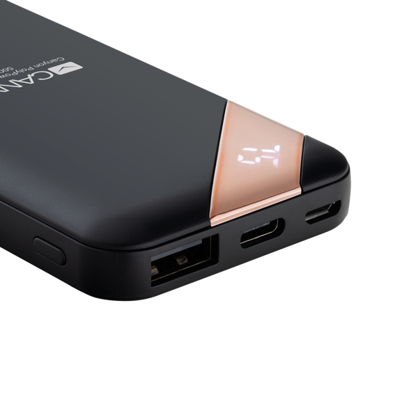 პორტატული დამტენი CANYON Power bank 5000mAh CNE-CPBP5B