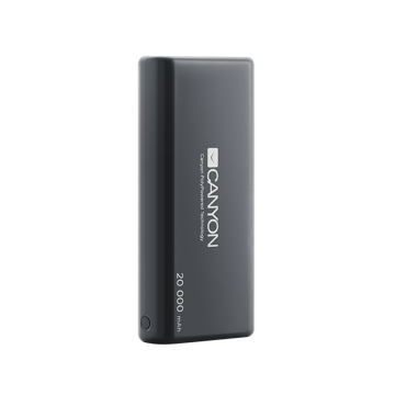 პორტატული დამტენი CANYON Power bank 20000mAh CNS-CPBP20B