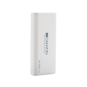 პორტატული დამტენი CANYON Power bank 20000mAh CNS-CPBP20W