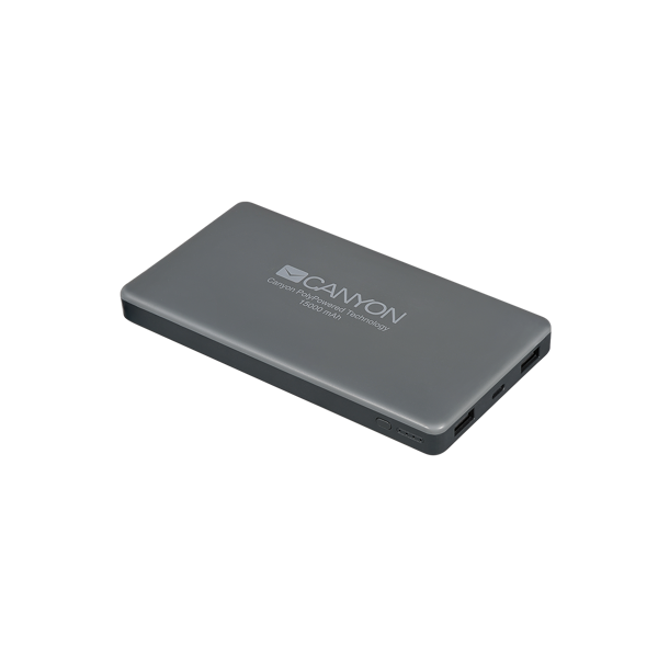 პორტატული დამტენი CANYON Power bank 15000mAh CNS-TPBP15DG