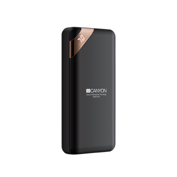 პორტატული დამტენი CANYON Power bank 20000mAh CNE-CPBP20B