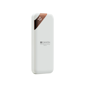 პორტატული დამტენი CANYON Power bank 5000mAh CNE-CPBP5W