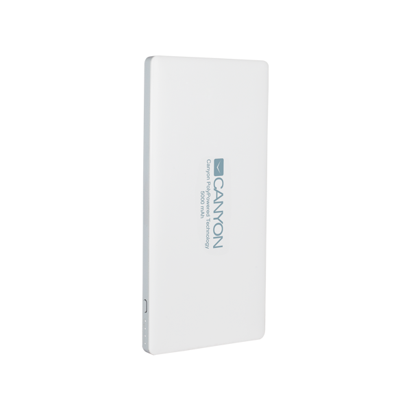 პორტატული დამტენი Power bank 5000mAh CANYON CNS-TPBP5W