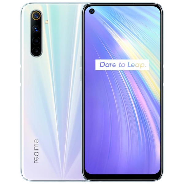 მობილური ტელეფონი Realme 6 8GB, 128GB (GLOBAL VERSION) Dual Sim Lte White