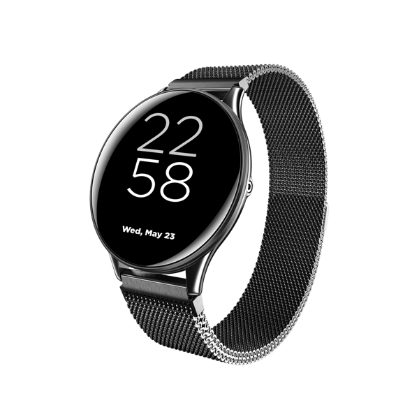 სმარტ საათი CANYON Smart watch 1.3inches IPS full touch screen CNS-SW70BB