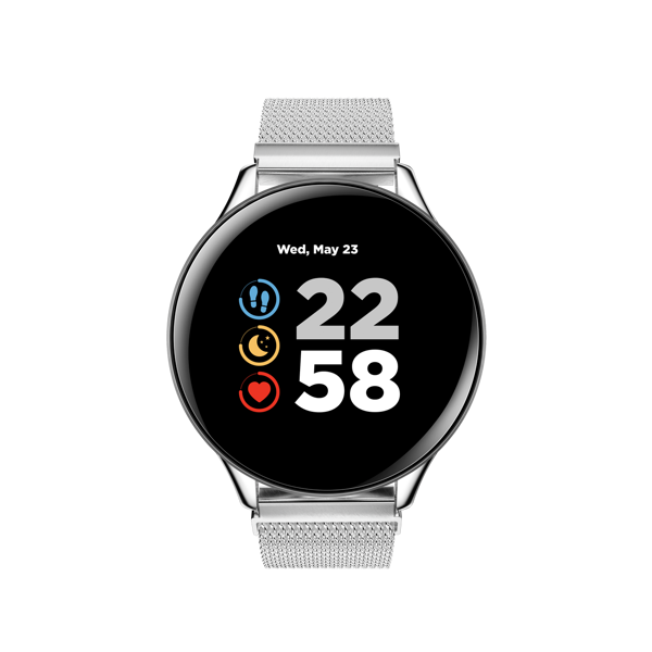 სმარტ საათი CANYON Smart watch 1.3inches IPS full touch screen CNS-SW70SS