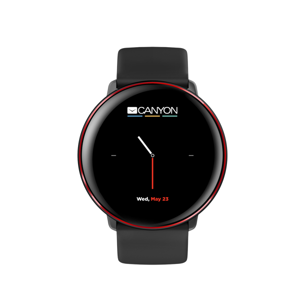 სმარტ საათი CANYON Smart watch, 1.22inches IPS full touch screen CNS-SW75BR