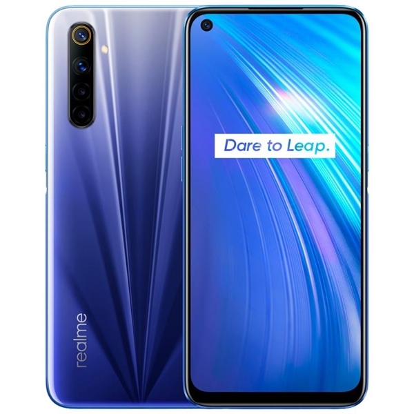 მობილური ტელეფონი Realme 6 4GB, 128GB Dual Sim LTE Blue