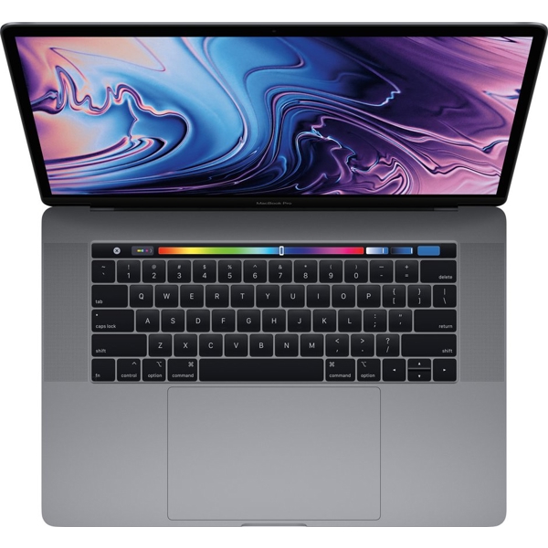 ნოუთბუქი Apple A1990 MacBook Pro 15" with Touch Bar, 16GB, 256GB, Intel Core i7, Space Gray