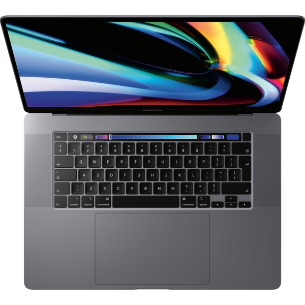 ნოუთბუქი Apple A2141 MacBook Pro 16" with Touch Bar, 16GB, 512GB, Intel Core i7, Space Gray