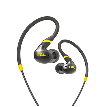 ყრსასმენი TCL In-ear Wired Sport Headset IPX4 Monza Black