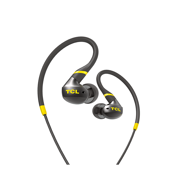 ყრსასმენი TCL In-ear Wired Sport Headset IPX4 Monza Black