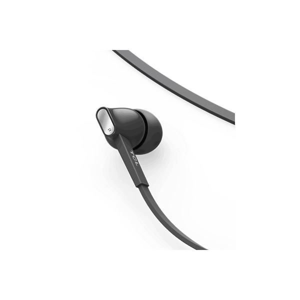 ყურსასმენი TCL SHADOW BLACK IN-EAR HEADPHONES WITH MIC - MTRO100BK