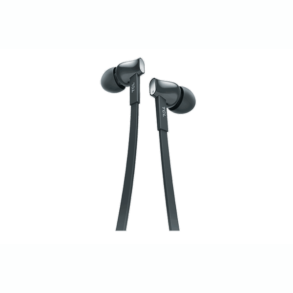 ყურსასმენი TCL SHADOW BLACK IN-EAR HEADPHONES WITH MIC - MTRO100BK