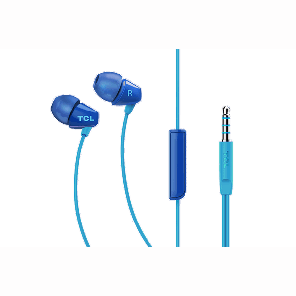 ყურსასმენი TCL OCEAN BLUE IN-EAR HEADPHONES WITH MIC - SOCL100BL