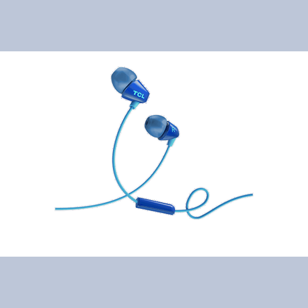 ყურსასმენი TCL OCEAN BLUE IN-EAR HEADPHONES WITH MIC - SOCL100BL