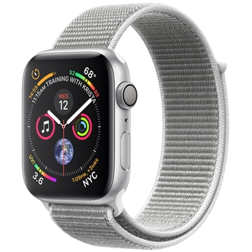 სმარტ საათი Apple A1977 Watch Series 4 GPS, 40mm, Smartphone - Silver, Seashell Sport Loop