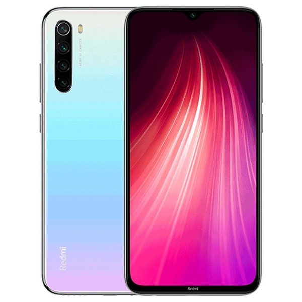 მობილური ტელეფონი Xiaomi Redmi Note 8T 4GB, 64GB Moonlight White