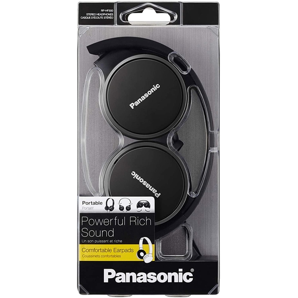 ყურსასმენი Panasonic RP-HF300GC-K Black