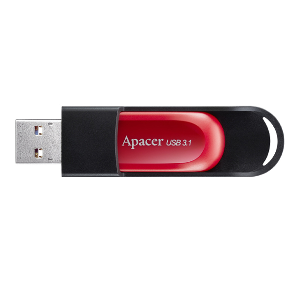 USB ფლეშ მეხსიერება Apacer USB 3.1 Gen1 AH25A 16GB Black