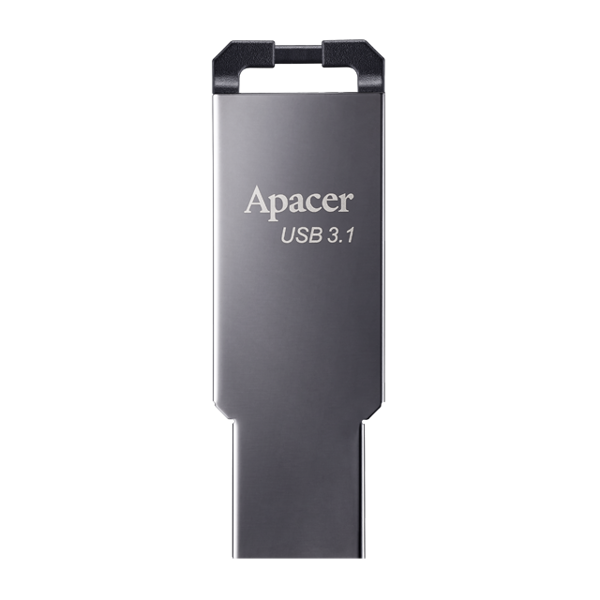 USB ფლეშ მეხსიერება Apacer USB3.1 Gen1 AH360 32GB Ashy