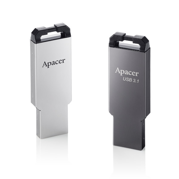 USB ფლეშ მეხსიერება Apacer USB3.1 Gen1 AH360 32GB Ashy