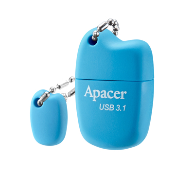 USB ფლეშ მეხსიერება Apacer USB 3.1 Gen1 AH159 16GB blue