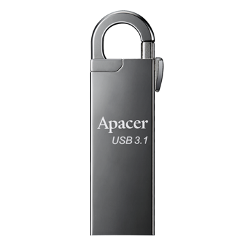 USB ფლეშ მეხსიერება Apacer USB3.1 Gen1 AH15A 16GB Ashy