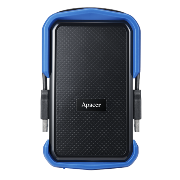 გარე მყარი დისკი Apacer 2.5" USB 3.1 1TB AC631 IP55 Black/Blue