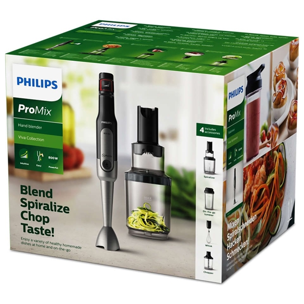 Philips HR2657/90 Black, Stainless Steel