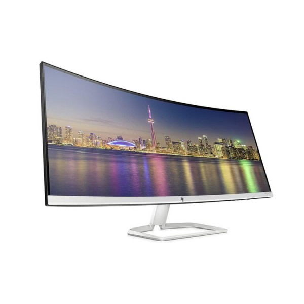 მონიტორი: HP 34f Curved 34" WQHD IPS 5ms HDMI Mini DP Silver - 6JM50AA