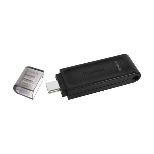 USB ფლეშ მეხსიერება Kingston DT70/64GB 64GB DataTraveler 70 USB 3.2 Gen 1 Type-C Flash Drive