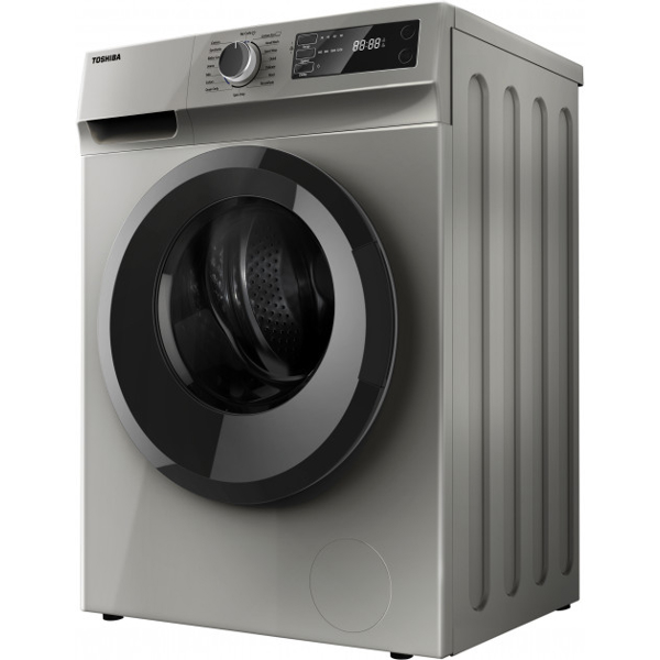 სარეცხი მანქანა TOSHIBA TW-J90S2GE (SK) 8Kg, S1200 Silver