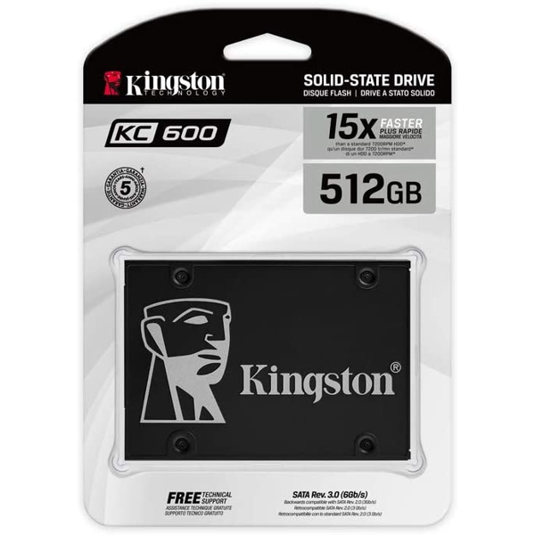 Kingston 512GB SKC600/512G SSD KC600 SATA3 2.5"