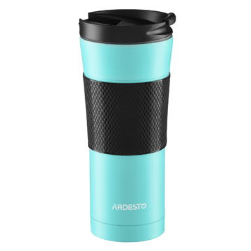 თერმოსი ARDESTO AR2645SMT Travel mug To Go 450 ml, Blue Tifani