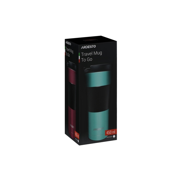 თერმოსი ARDESTO AR2645SMT Travel mug To Go 450 ml, Blue Tifani