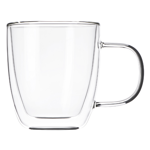 ჭიქა ARDESTO AR2631GH Double wall borosilicate glass mug set Ardesto, 310 ml, 2 pcs, with handles