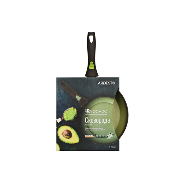 ტაფა ARDESTO AR2528FA Fry pan Avocado 28 cm, Green, Aluminium