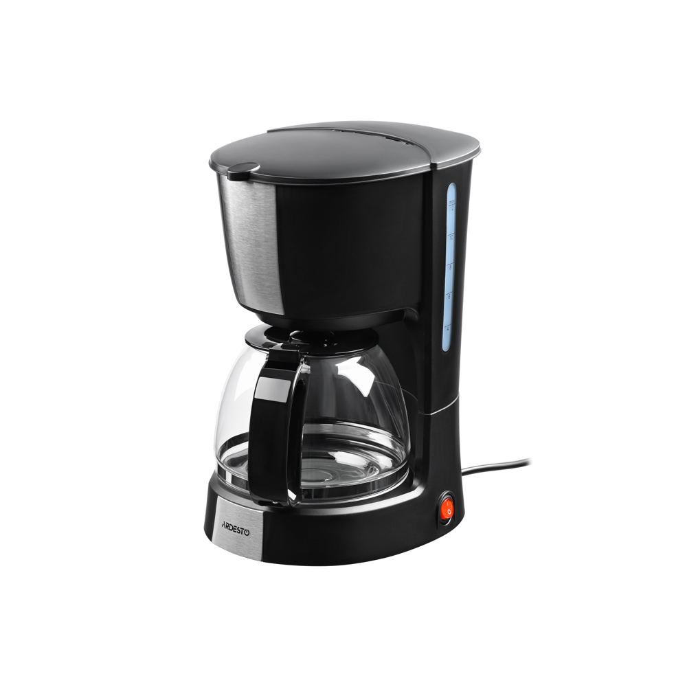 ყავის აპარატი Ardesto FCM-D2100, 900W, 1.2L, Coffe Machine, Black