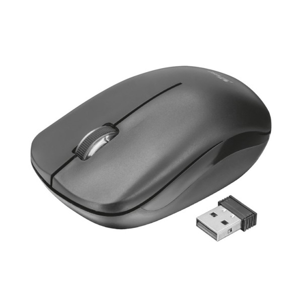 კლავიატურა-თაგვი უკაბელო: Trust Nova Wireless Keyboard & mouse Black - 22841