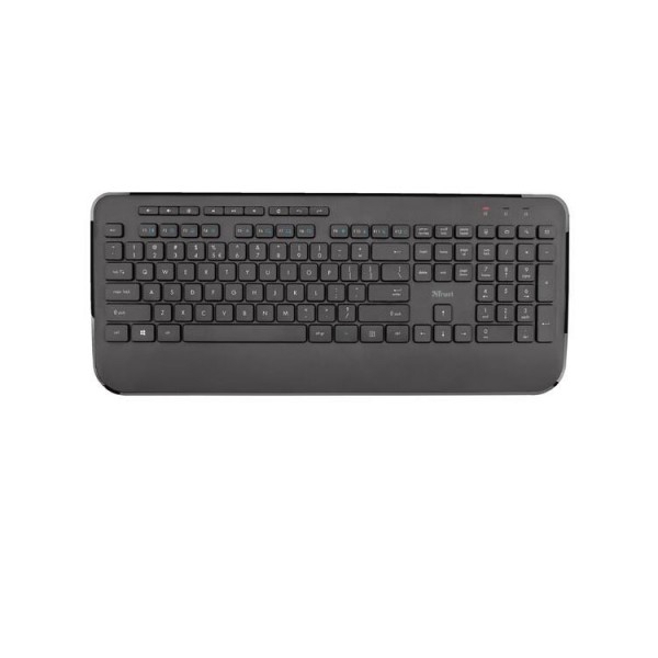 კლავიატურა-თაგვი უკაბელო: Trust Mezza Wireless Keyboard with mouse - 23185