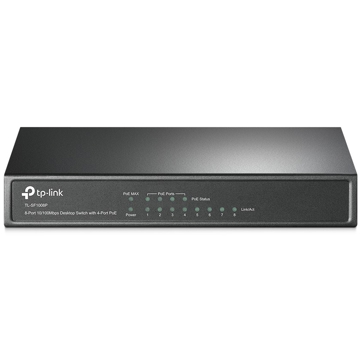 TP-Link TL-SF1008P 8-Port 10/100Mbps Desktop Poe Switch