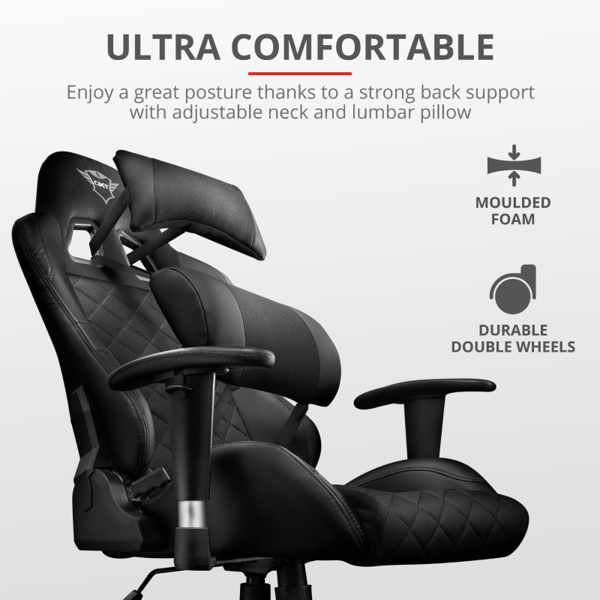 gaming სკამი Trust GXT 707 Resto Gaming Chair black 23287