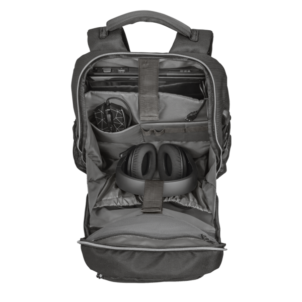 ნოუთბუქის ჩანთა TRUST GXT1255 OUTLAW BACKPACK BLACK