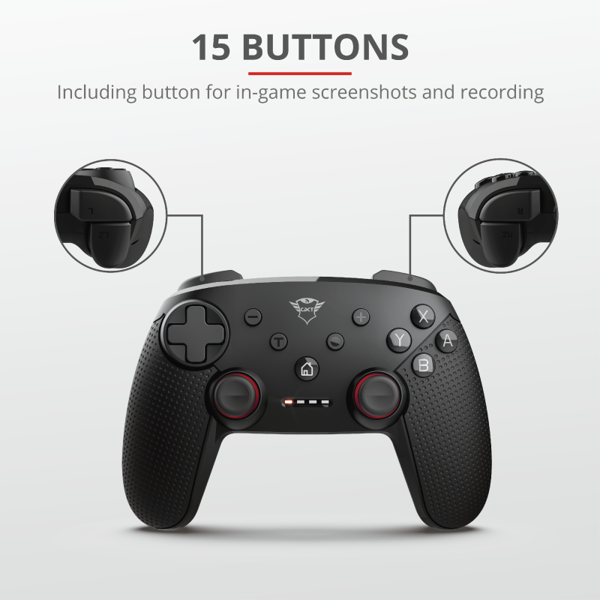 ჯოისტიკი TRUST GXT 1230 MUTA WIRELESS CONTROLLER