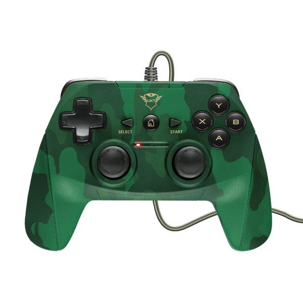 ჯოისტიკი TRUST GXT 540C Yula Wired Gamepad- camo