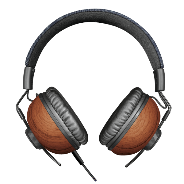 ყურსასმენი TRUST Noma headphones - denim wood