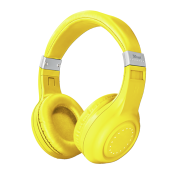 ყურსასმენი TRUST Dura Bluetooth wireless headphones - neon Yellow