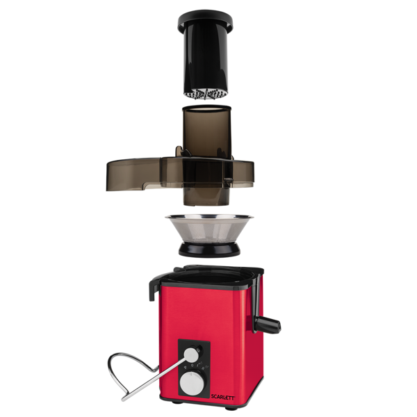 წვენსაწური SCARLETT SC-JE50S49 Juice extractor Red